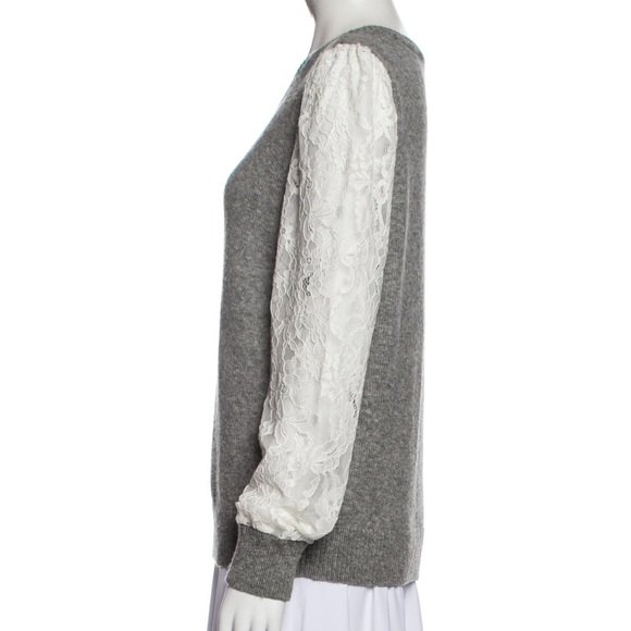 Rebecca Taylor Lace Sweater - Picture 2 of 4